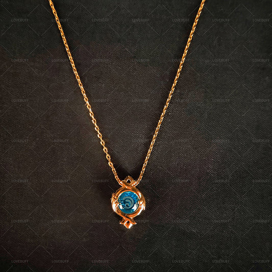 Fontaine Pneuma Vision Inspired Zircon Gemstone Pendant Dainty Necklace