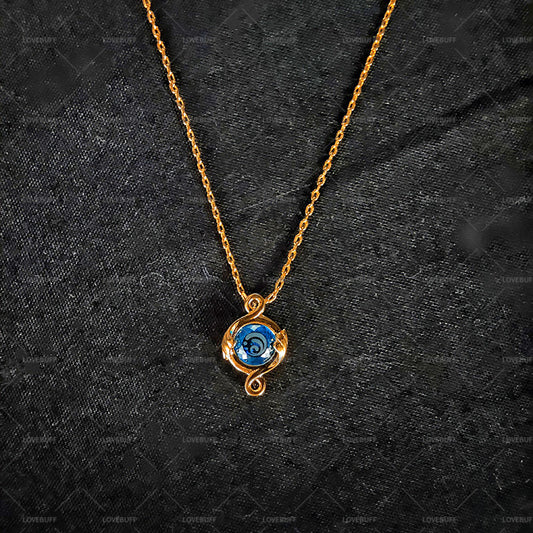 Fontaine Ousia Vision Inspired Zircon Gemstone Pendant Dainty Necklace