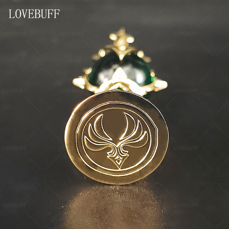 LOVEBUFF Genshin Anemo Gnosis Figurine Collectible Desk Decor Cosplay Prop