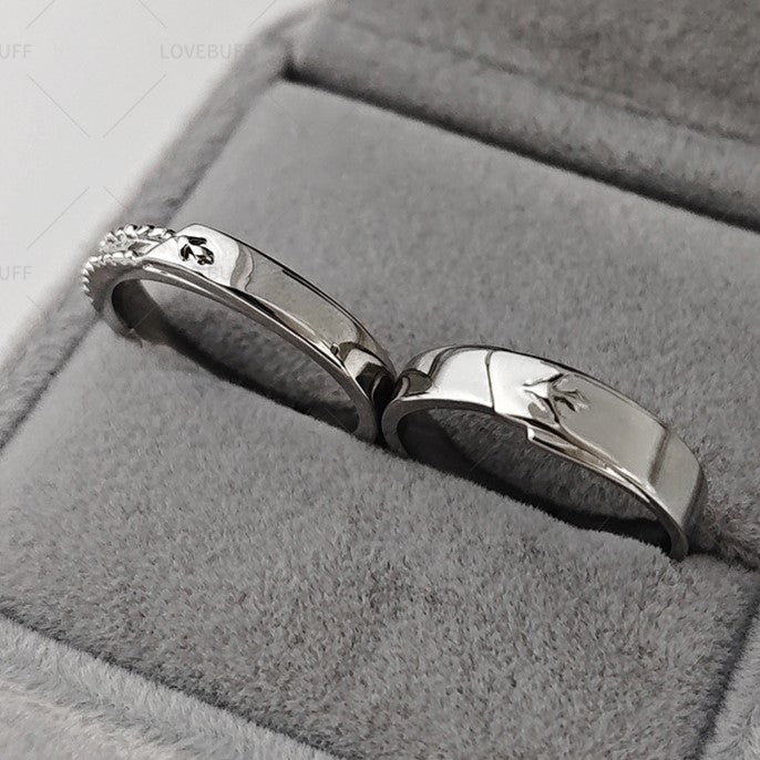 LOVEBUFF LAD Caleb Affinity 100 Ring Style Adjustable Copper Band