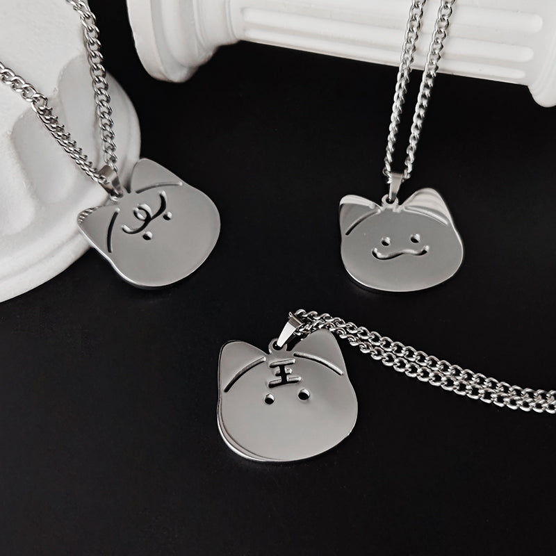 LOVEBUFF Love And Deepspace Sylus Cat Pendant Necklace