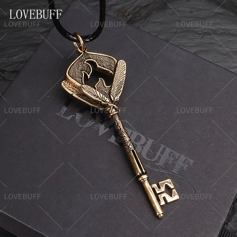 LOVEBUFF Tears of Themis Luke Pearce Theme Key Pendant Necklace
