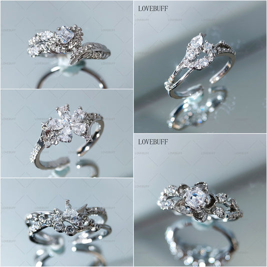 LOVEBUFF LAD Caleb Rafayel Sylus Xavier Zayne Bespoke Wedding Copper Open Ring