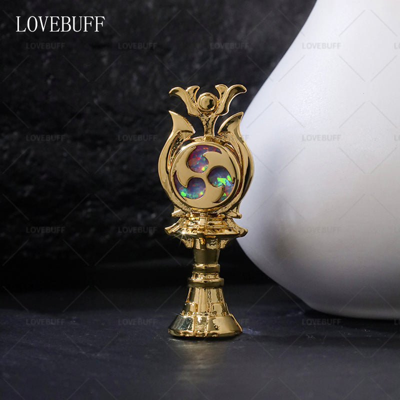LOVEBUFF Genshin Electro Gnosis Figurine Collectible Desk Decor Cosplay Prop