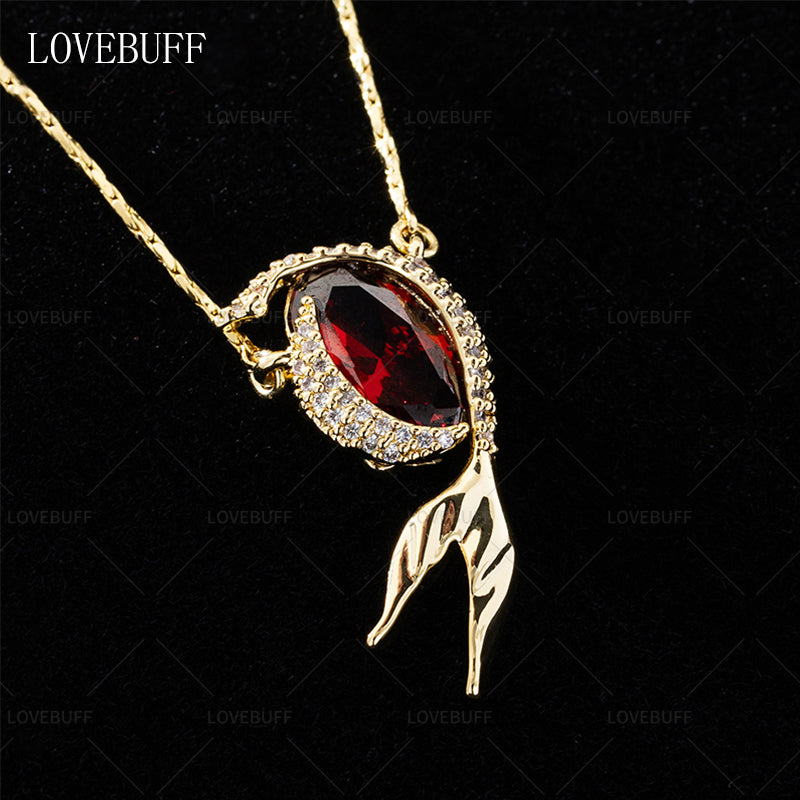 LOVEBUFF LAD Rafayel Mermaid Bond Mark Inspired Necklace