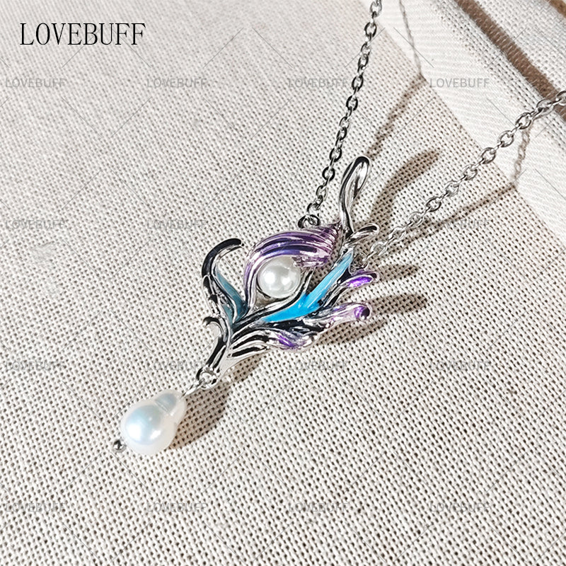 LOVEBUFF LAD Rafayel Lemurian Sea God Seasnail Pendant Necklace