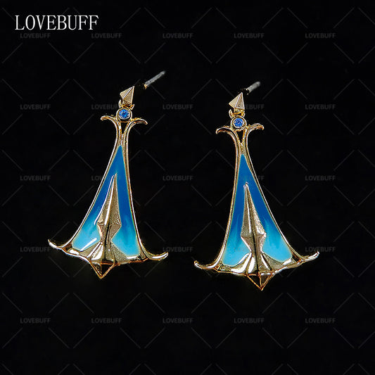 LOVEBUFF Neuvillette Theme Impression Earrings