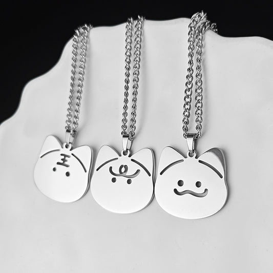 LOVEBUFF Love And Deepspace Sylus Cat Pendant Necklace
