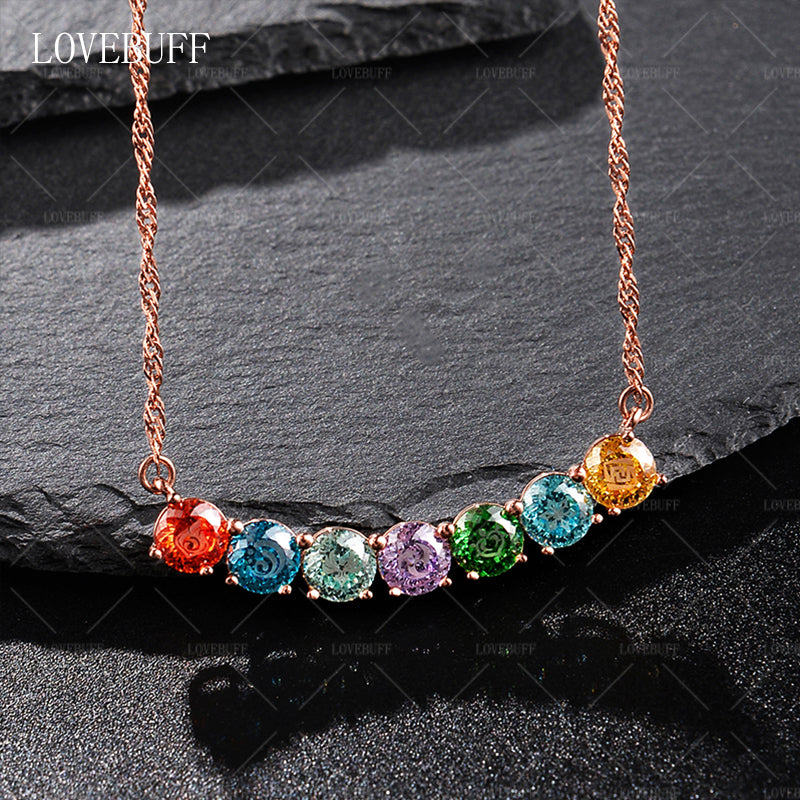 7 Elements Anemo Geo Electro Dendro Cryo Hydro Pyro Vision Inspired Necklace