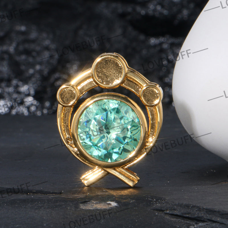 LOVEBUFF Genshin Impact Inazuma Gem Vision Colgante Elementos Electro Hydro Pyro Geo Anemo Cryo Dendro