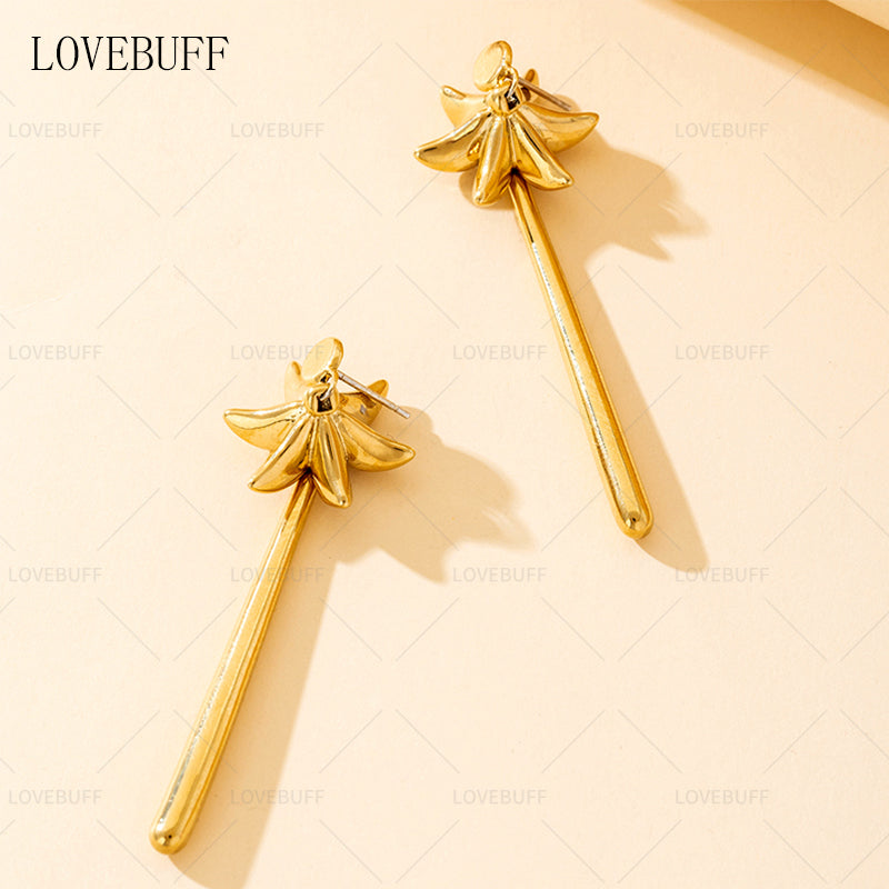 LOVEBUFF Wuthering Waves Jinhsi Peach Blossom Earrings 1 Pair
