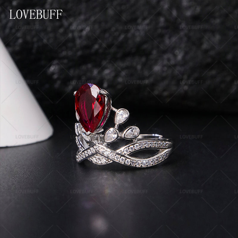 LOVEBUFF Light and Night Evan Couronner Notre Amour Birthday Ring Inspired Finger Ring