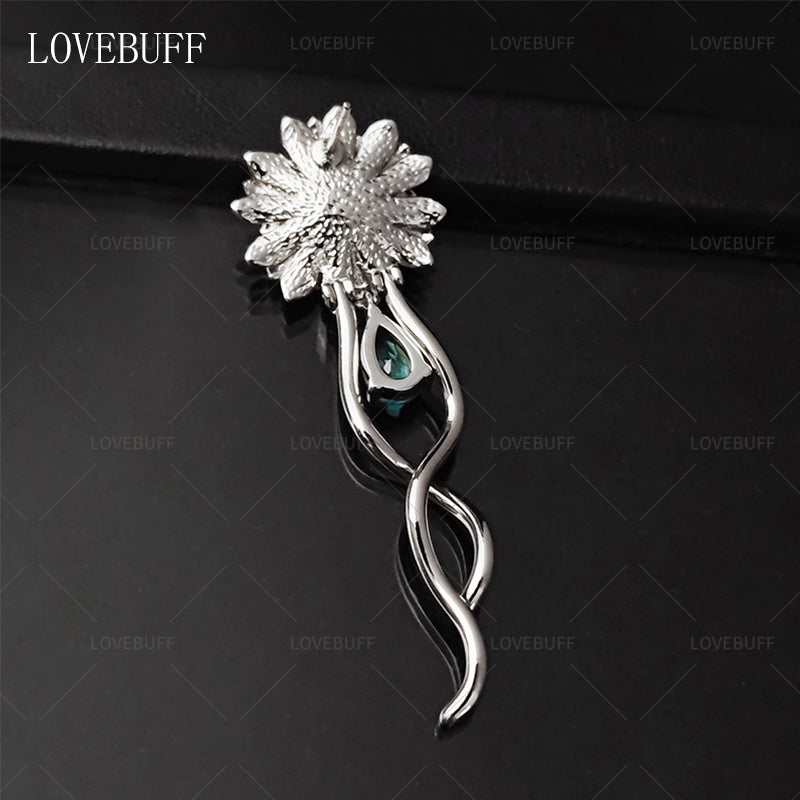 Light and Night Sariel Tan Yue Qing Zhi Epiphyllum Oxypetalum Earrings