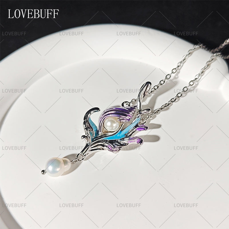 LOVEBUFF LAD Rafayel Lemurian Sea God Seasnail Pendant Necklace