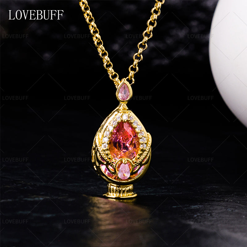 LOVEBUFF Puella Magi Madoka Magica Soul Gem Inspired Pendant Necklace