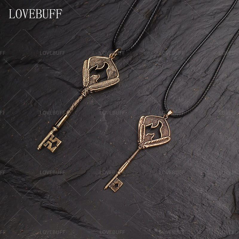 LOVEBUFF Tears of Themis Luke Pearce Theme Key Pendant Necklace