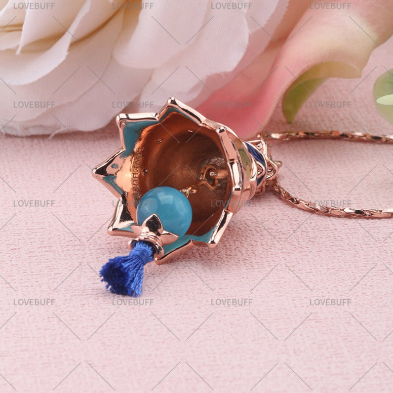 LOVEBUFF Genshin Scaramouche Tulaytullah's Remembrance Inspired Bell Necklace