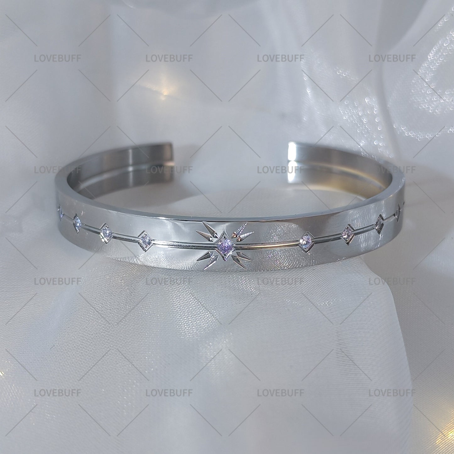 LaDs Xavier lvl 100 Affinity Ring Inspired Stainless Steel Bracelet