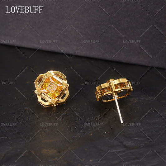 Liyue Vision Inspired Gem Stud Earrings