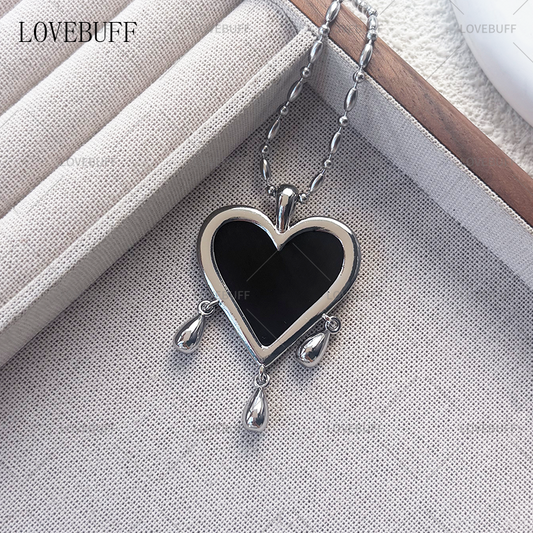 Path to Nowhere むきめいと 무기미도 Deren Cosplay Heart Pendant Necklace