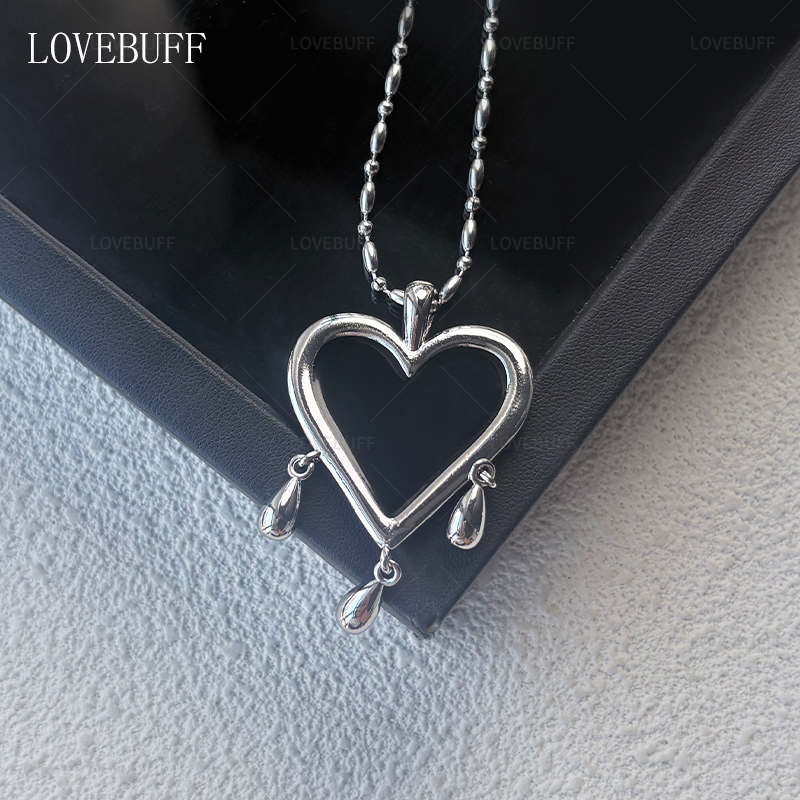 Path to Nowhere むきめいと 무기미도 Deren Cosplay Heart Pendant Necklace