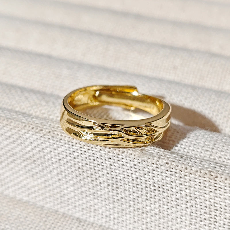 LOVEBUFF Tears of Themis 5th Anniversary Rings Wedding Bands