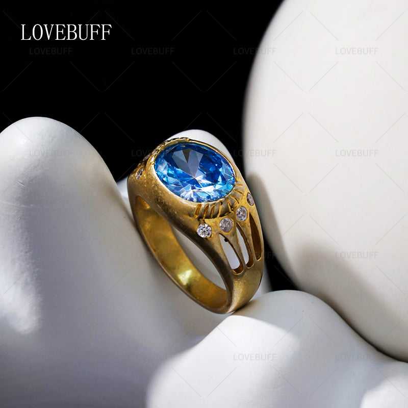 LOVEBUFF Love and Deepspace Rafayel Zayne Xavier Affinity 100 Silver Closed Ring (backorder ships in 10 days)