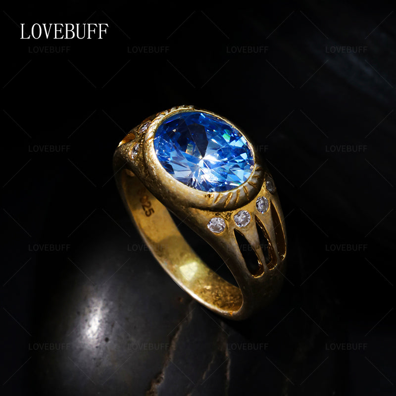 LOVEBUFF Love and Deepspace Rafayel Zayne Xavier Affinity 100 Silver Closed Ring (backorder ships in 10 days)