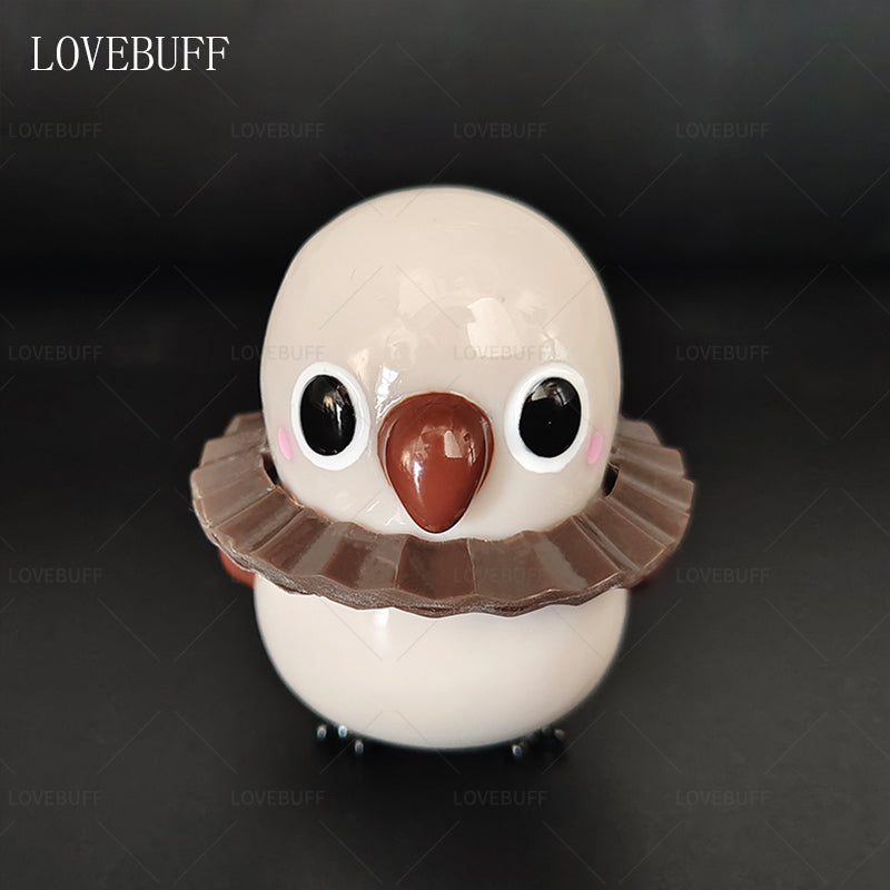 LOVEBUFF love and Deepspace Sylus's Grumpy Crow Figurine Collectible Desk Decor Phone Charm