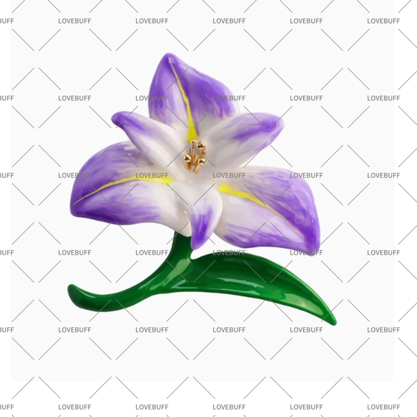 LOVEBUFF Guardian's Flower Artifact Inspired Pin Brooch