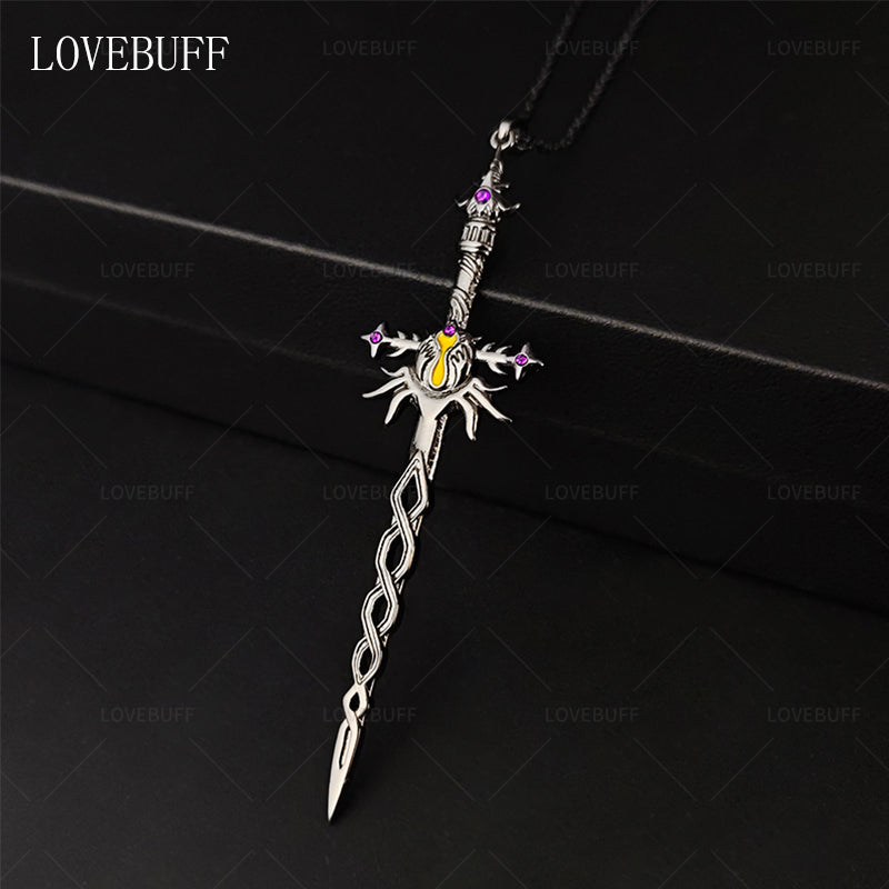 Identity V Cryptic Notes Dead Souls Sword Inspired Necklace