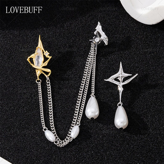 LOVEBUFF Love And Deepspace Xavier Birthday Between Stars Pin Brooch