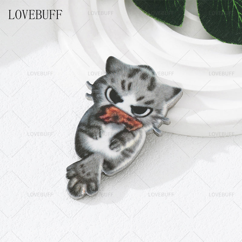 LOVEBUFF Love And Deepspace Sylus Li Hua Cat Refrigerator Magnet 2pc Set