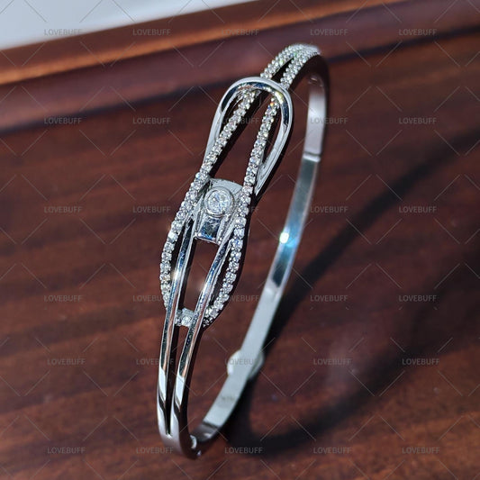 LOVEBUFF LAD Spring and Flowers Caleb Floating Floraletter Twisted Bracelet