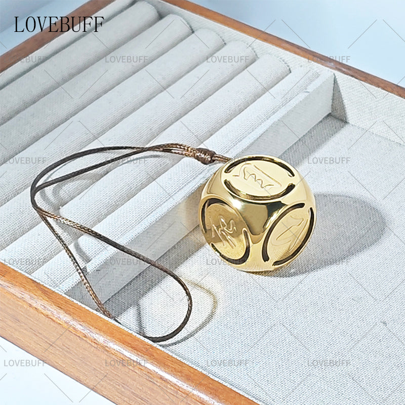 LOVEBUFF Where Winds Meet Dice Pendant Ornament Bag Charm