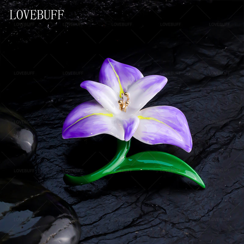 Broche inspirado em artefato de flor do guardião LOVEBUFF Genshin Impact
