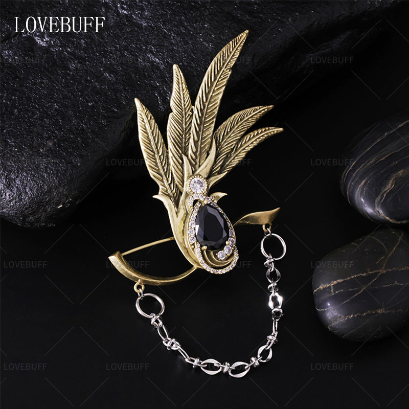 LOVEBUFF LAD Sylus Where Hearts Live Pin Inspired Brooch