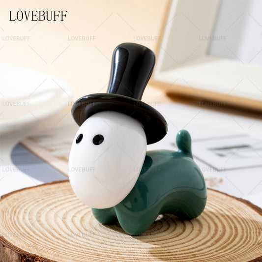 LOVEBUFF Identity V Jack Dog Figurine Collectible Desk Ornament Decor 1pc