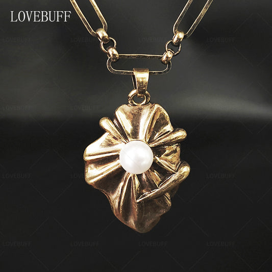 LOVEBUFF Love And Deepspace Sylus Mephisto Crow Claw Impression Heart Shape Pendant Necklace