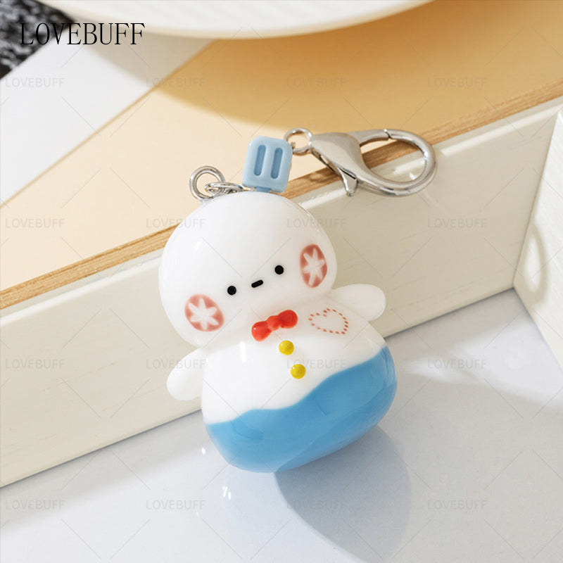 LOVEBUFF Love and Deepspace Zayne Happy Snowman Keychain Pendant Bag Charm