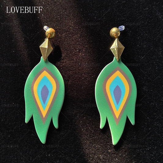 LOVEBUFF Honkai: Star Rail Yunli Earring Inspired Drop Earrings 1 Pair