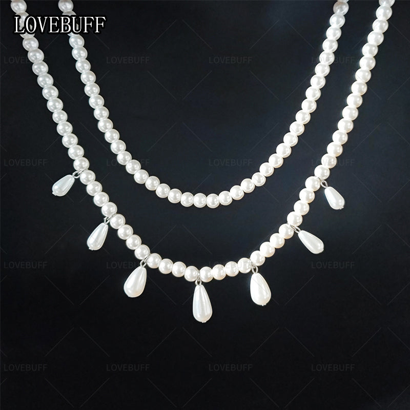 LOVEBUFF LaDs Sylus Echo of Kahli Tanakahli Pearl Necklace