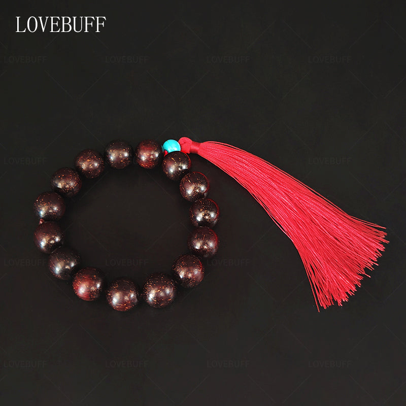 LOVEBUFF Honkai: Star Rail Jiaoqiu's Rosewood Beads Beaded Bracelet