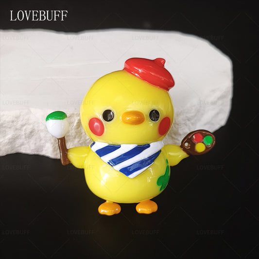 LOVEBUFF love and Deepspace Rafayel's Artsy Birb Figurine Collectible Desk Decor