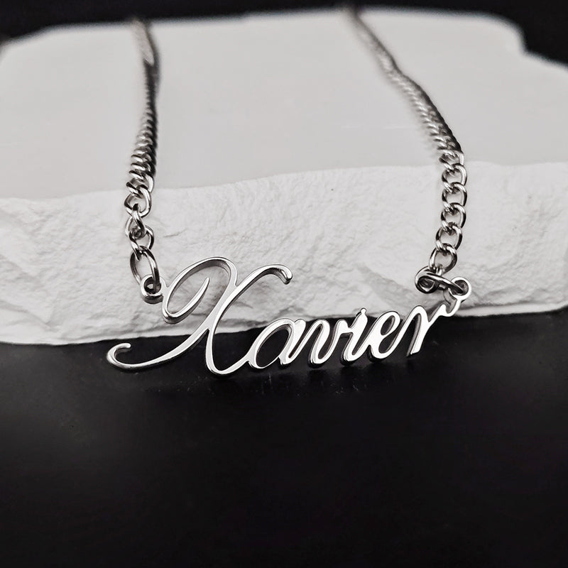 LOVEBUFF LAD Character Sylus Rafayel Caleb Zayne Xavier Name Necklace