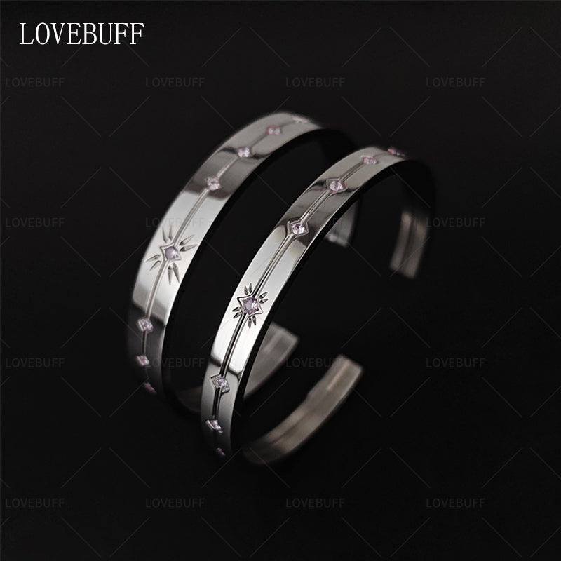 LaDs Xavier lvl 100 Affinity Ring Inspired Stainless Steel Bracelet