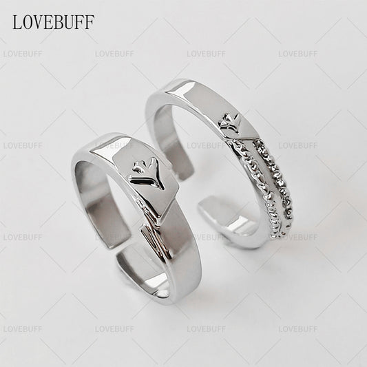 LOVEBUFF LAD Caleb Affinity 100 Ring Style Adjustable Copper Band