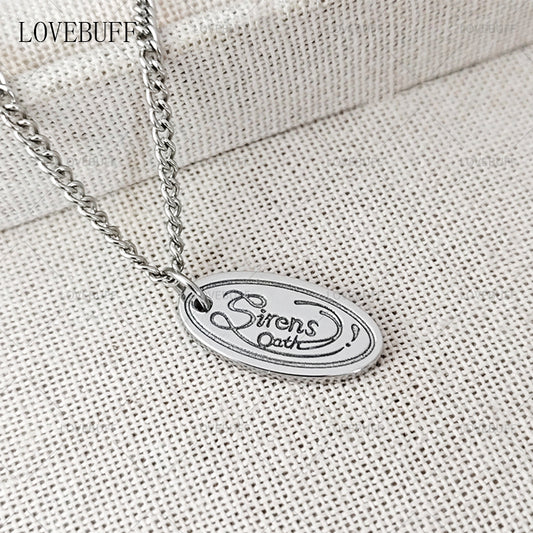 LOVEBUFF Love and Deepspace Rafayel Siren’s Oath Perfume Bottle Charm Inspired Necklace