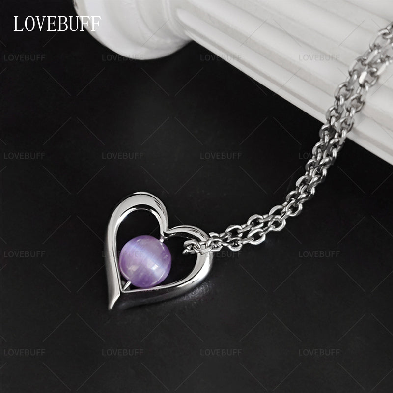 LOVEBUFF Maid-Sama 会長はメイド様  회장님은 메이드 사마 Heart Pendant Necklace