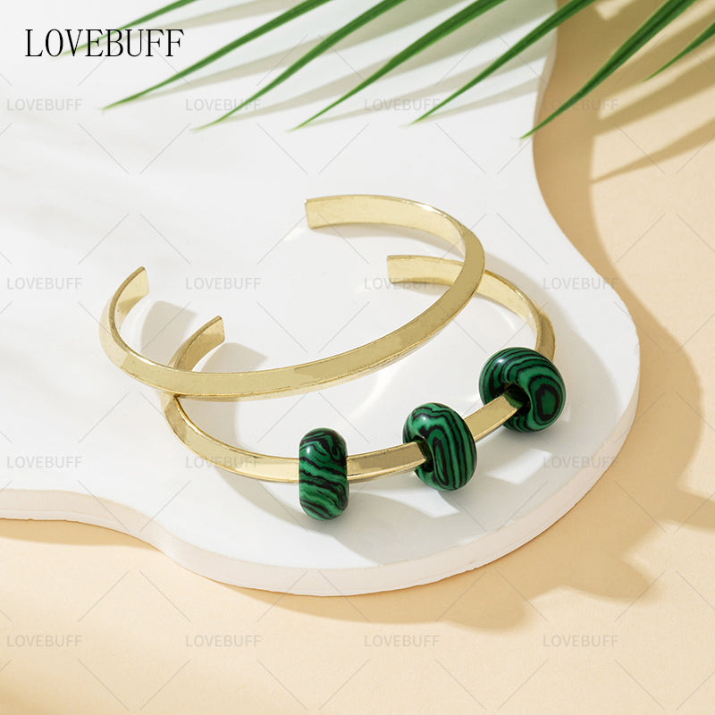 LOVEBUFF Honkai: Star Rail Yunli's Bracelets Inspired Cuff Bracelet 2pc Set